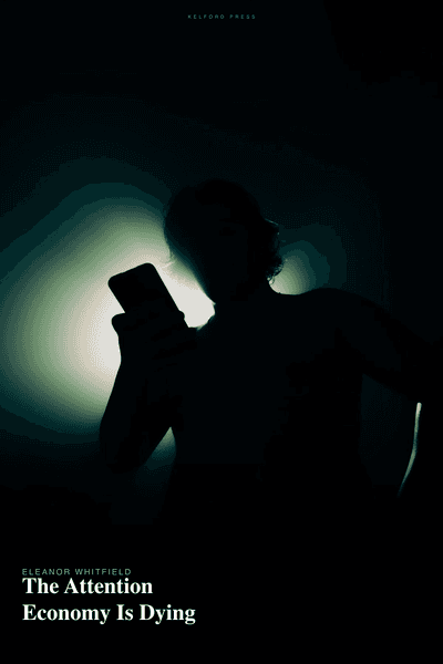 The Attention Economy Is Dying cover